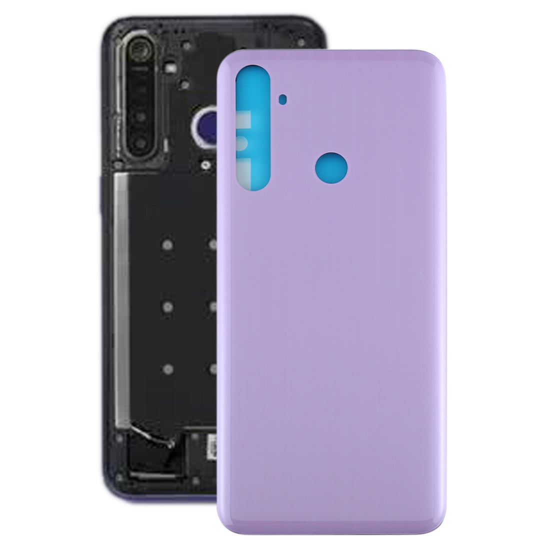 For OPPO Realme 6i Battery Back Cover (Pink Purple)