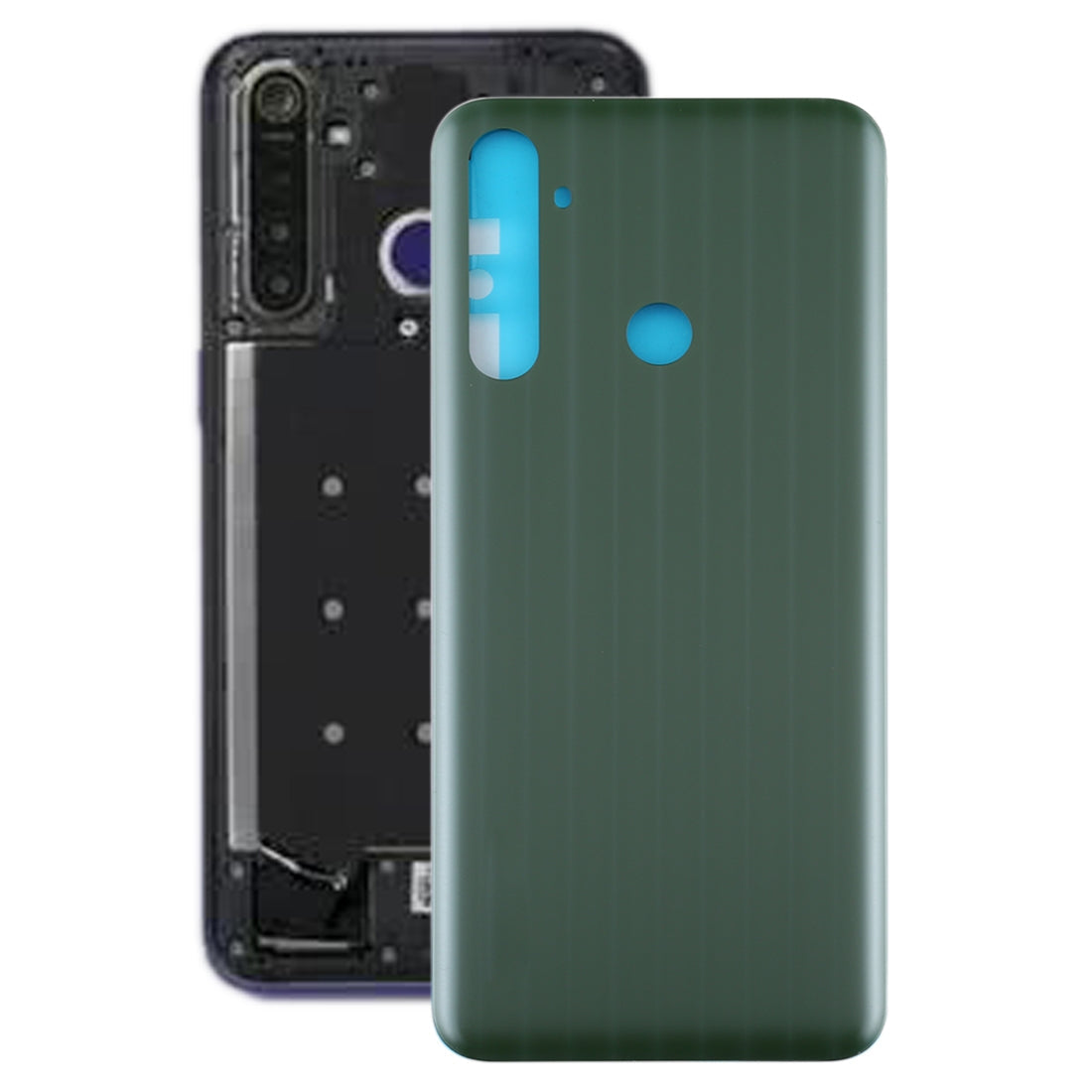 For OPPO Realme 6i Battery Back Cover (Green)