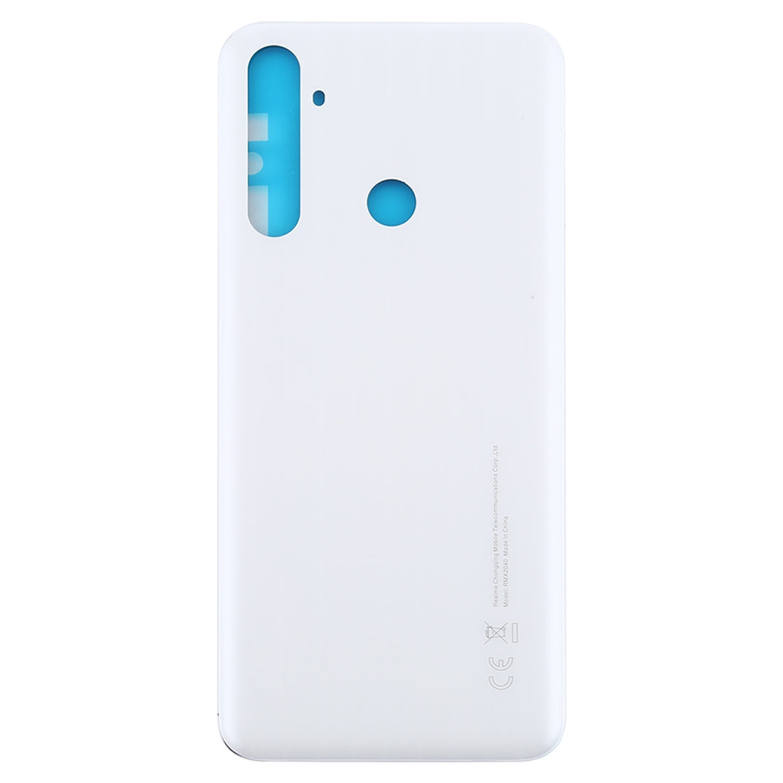 For OPPO Realme 6i Battery Back Cover (White)