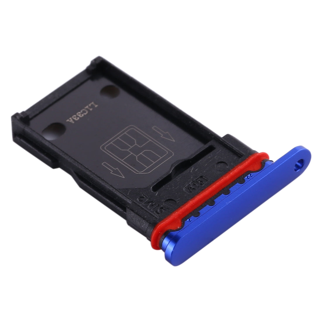For OnePlus 8 Pro SIM Card Tray + SIM Card Tray (Blue)