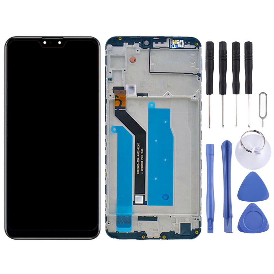 OEM LCD Screen for Asus Zenfone Max Pro M2 ZB631KL X01BDA Digitizer Full Assembly with Frame?Black)