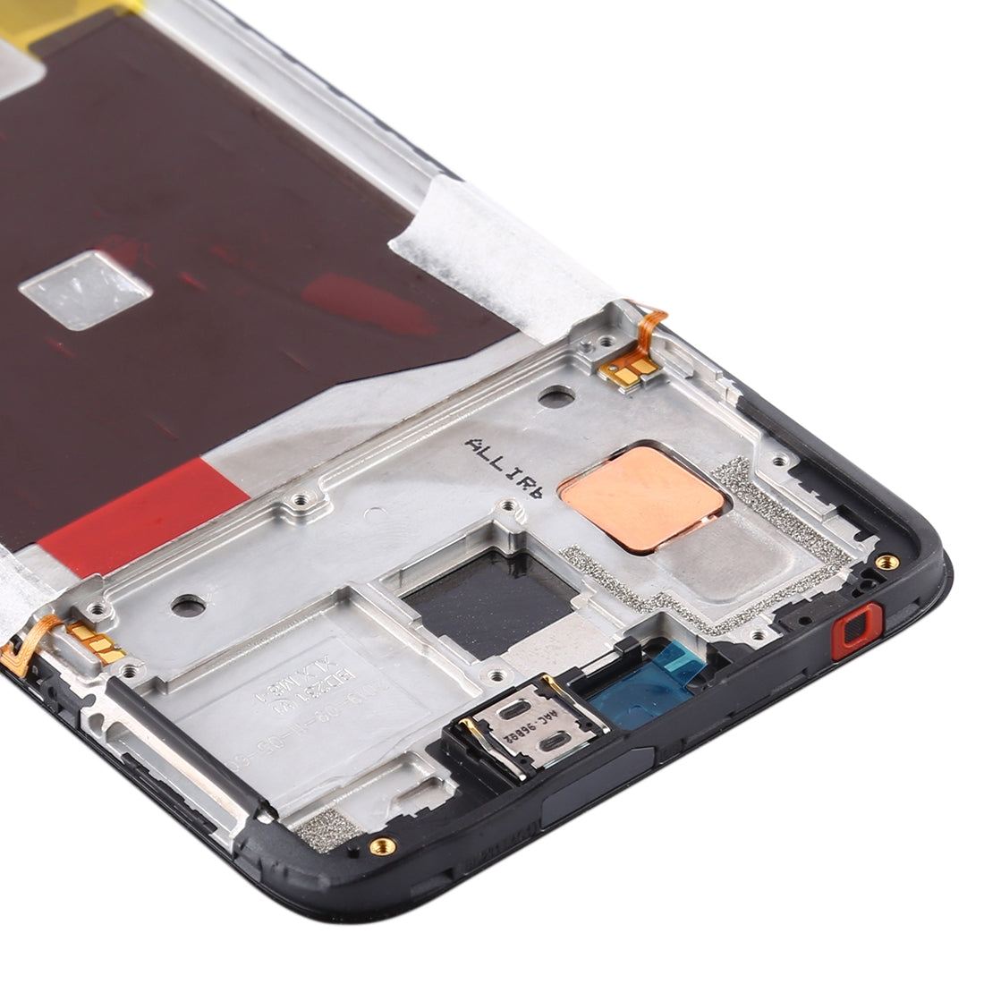 Original LCD Screen for OPPO Reno Z Digitizer Full Assembly with Frame (Black)