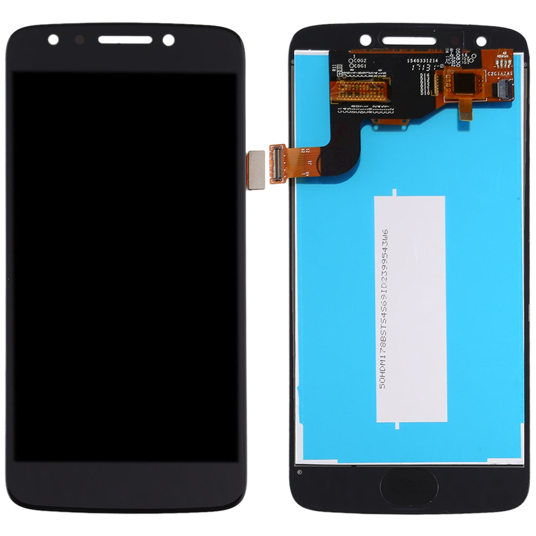 Original LCD Screen for Motorola E4 XT1765 / XT1766 (US Version)with Digitizer Full Assembly (Black)