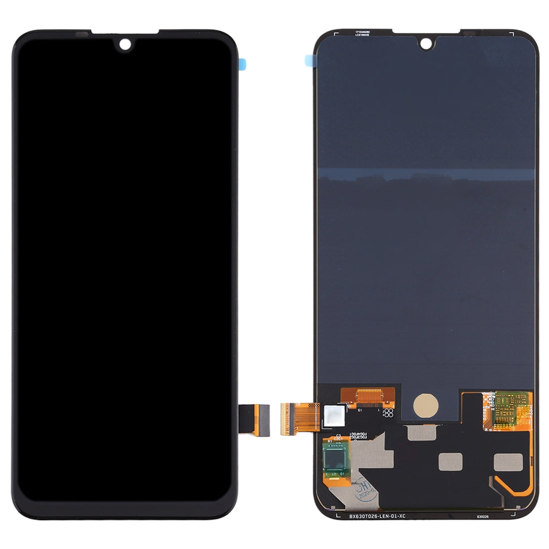 Original OLED LCD Screen for Motorola One Zoom with Digitizer Full Assembly (Black)