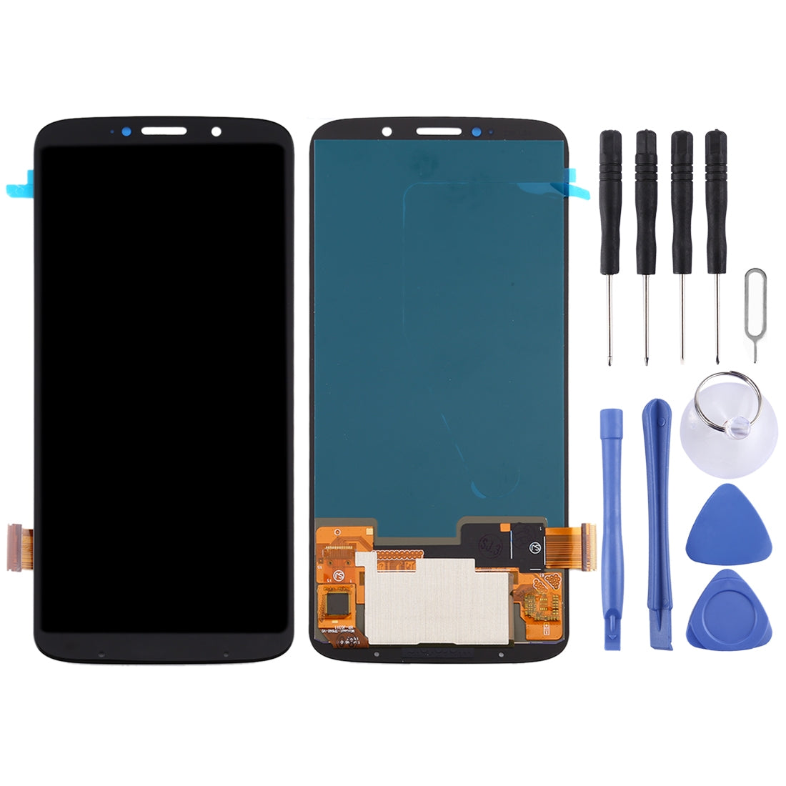 Original OLED LCD Screen for Motorola Moto Z3 with Digitizer Full Assembly (Black)