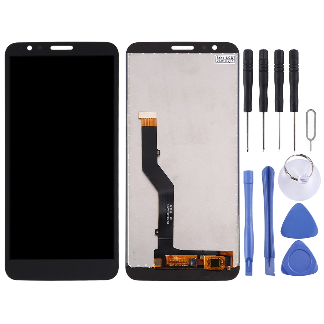 TFT LCD Screen for Motorola Moto E6 with Digitizer Full Assembly (Black)