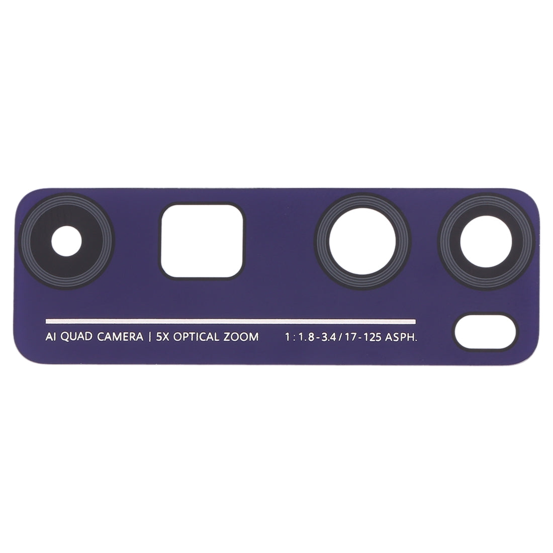 For Huawei Nova 7 Pro 5G 10pcs Back Camera Lens (Purple)