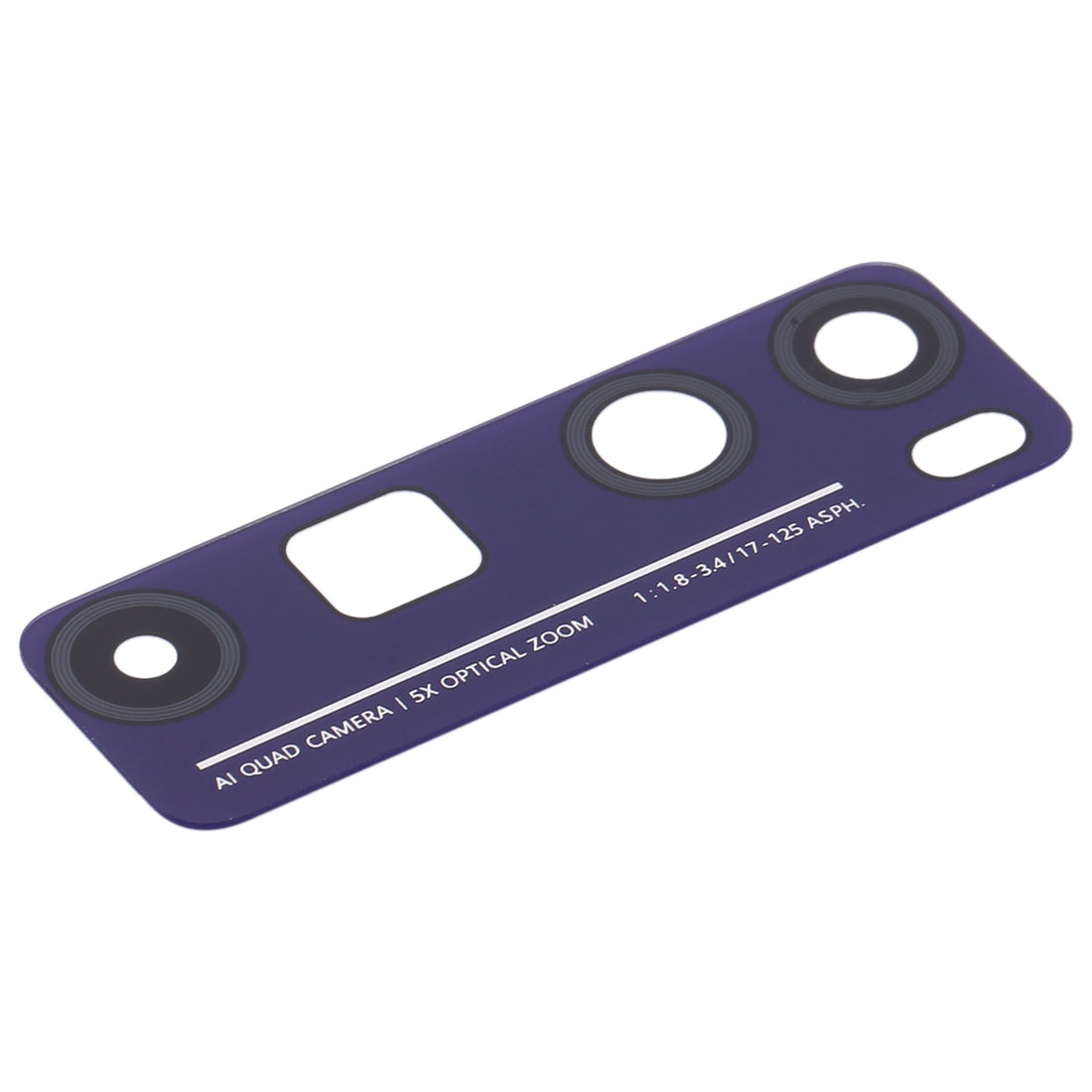 For Huawei Nova 7 Pro 5G 10pcs Back Camera Lens (Purple)