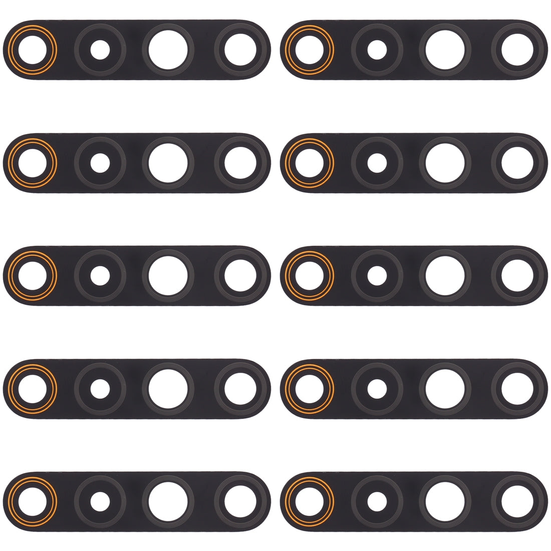 For OPPO Realme X50 5G 10pcs Back Camera Lens