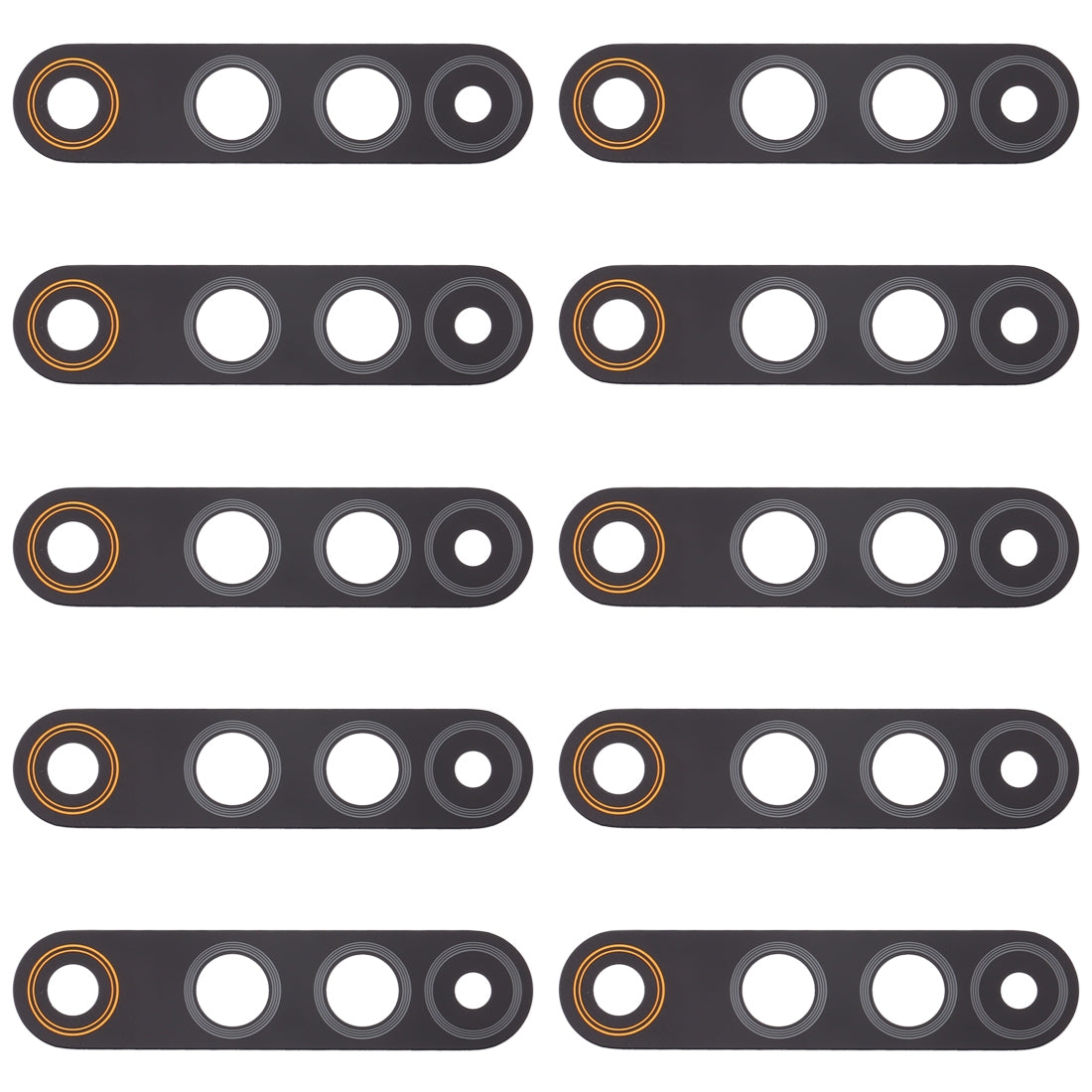 For OPPO Realme X50 Pro 5G 10pcs Back Camera Lens