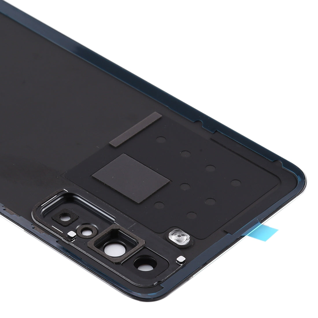 Original Battery Back Cover with Camera Lens Cover for Huawei P40 Lite 5G / Nova 7 SE(Black)