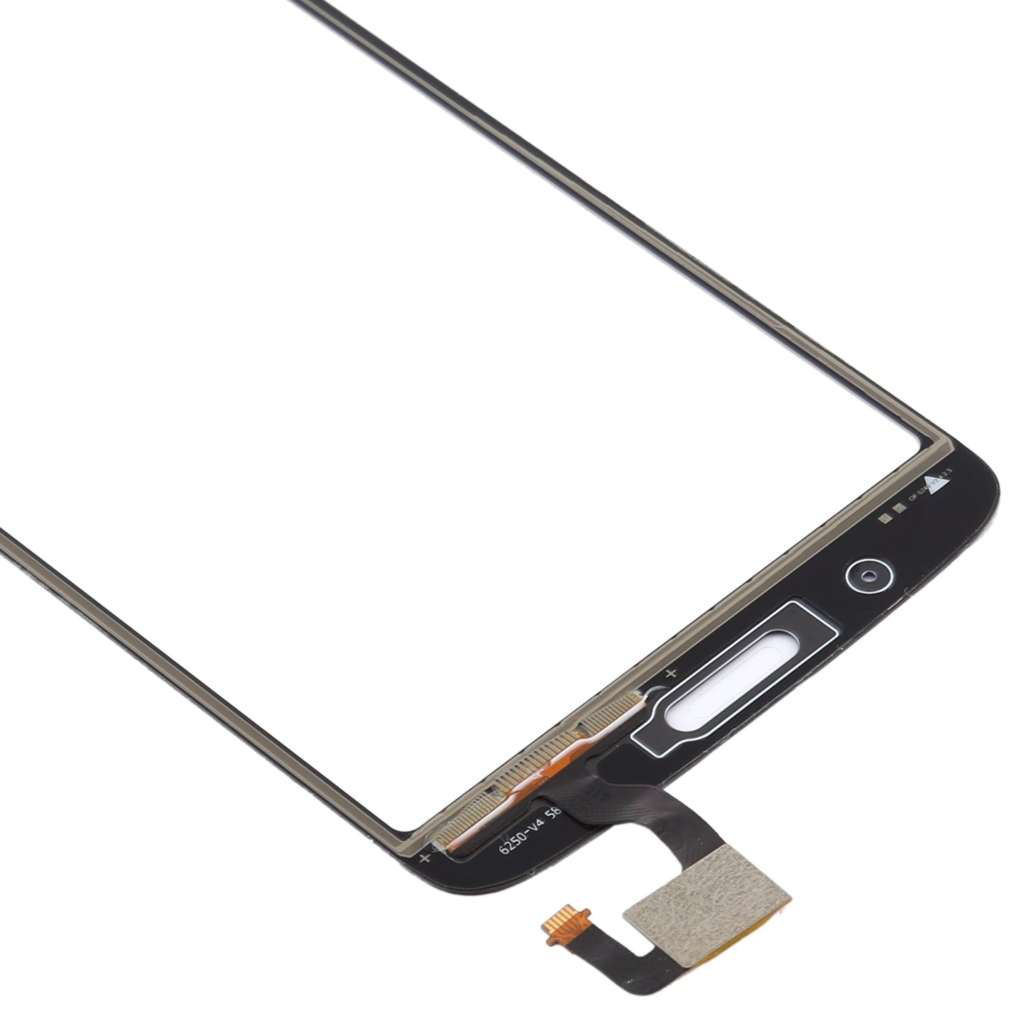 Touch Panel for Motorola Moto G6 Plus(Silver)