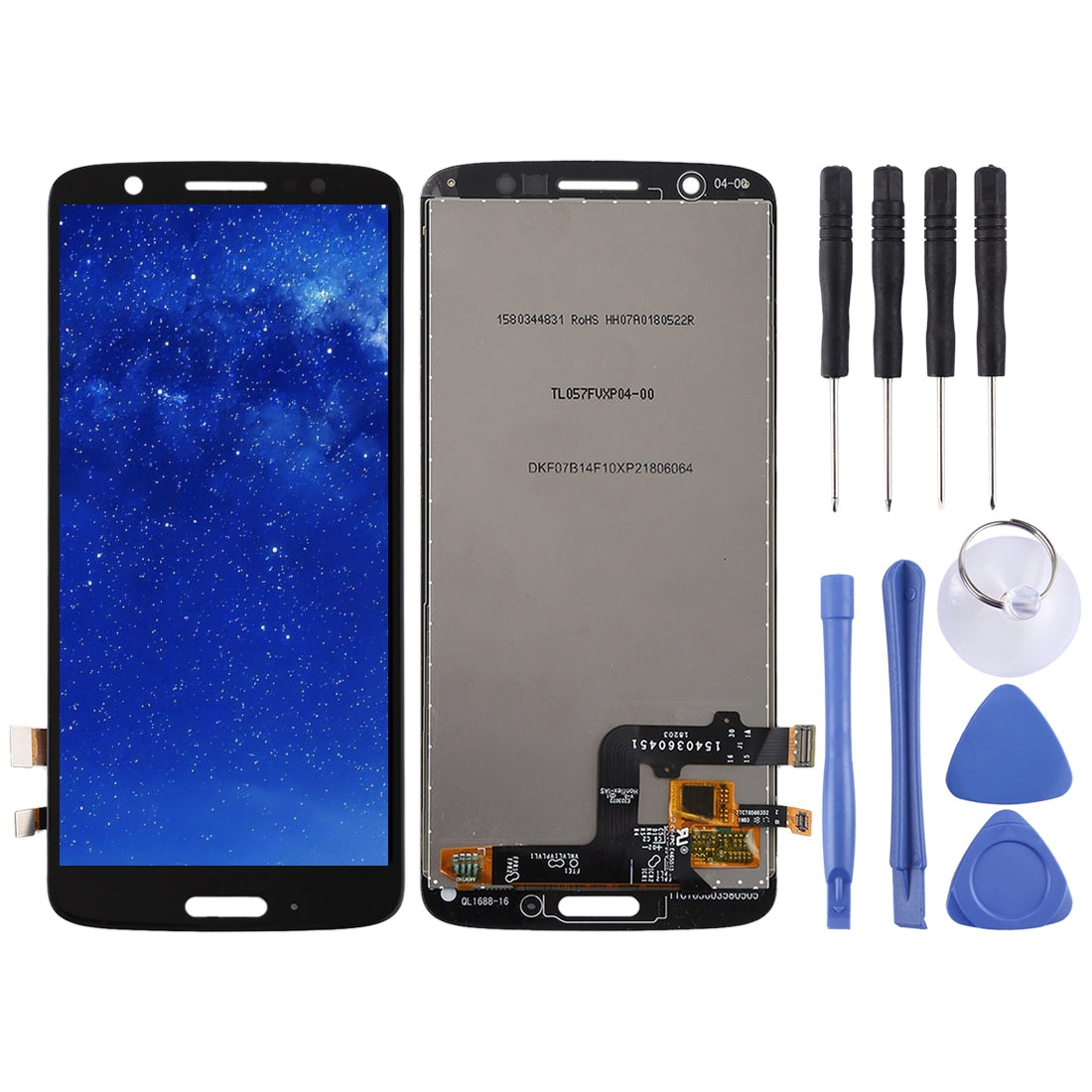 TFT LCD Screen for Motorola Moto G6 with Digitizer Full Assembly (Black)