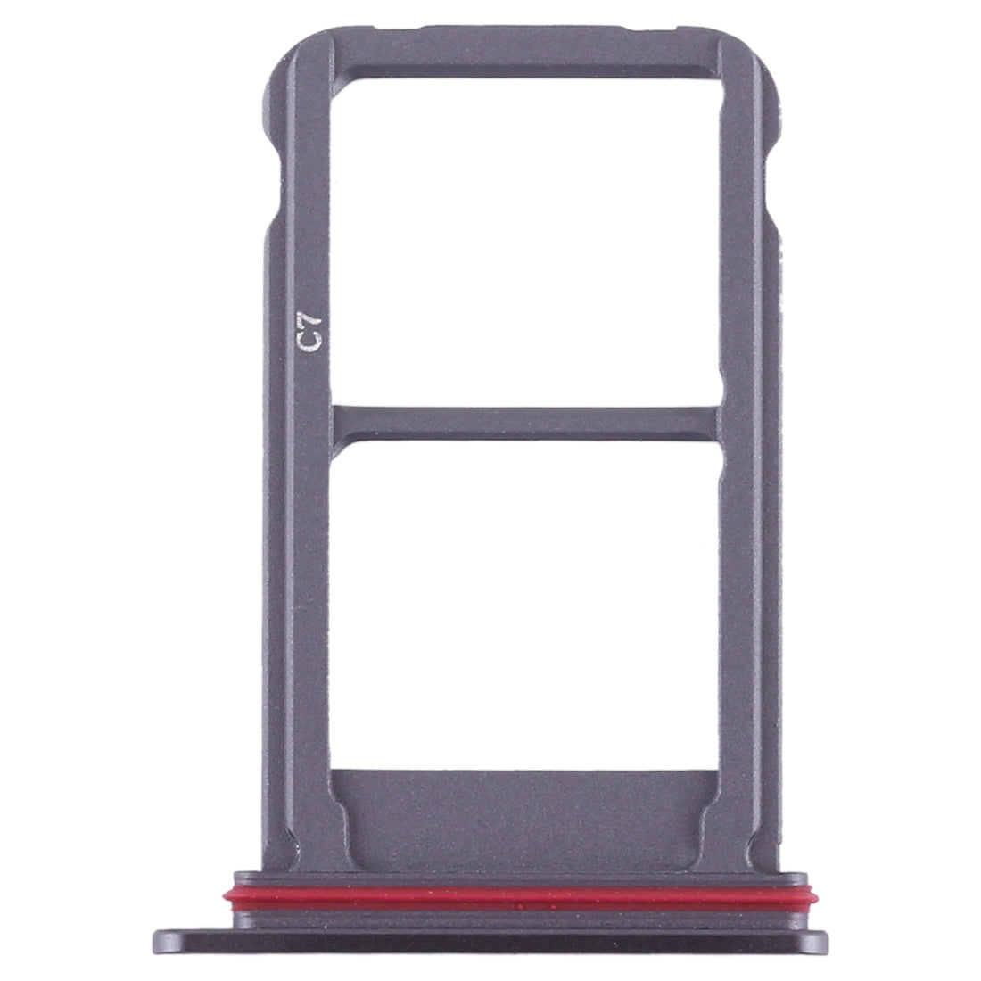 SIM Card Tray + SIM Card Tray for Huawei Mate 10 Pro (Black)