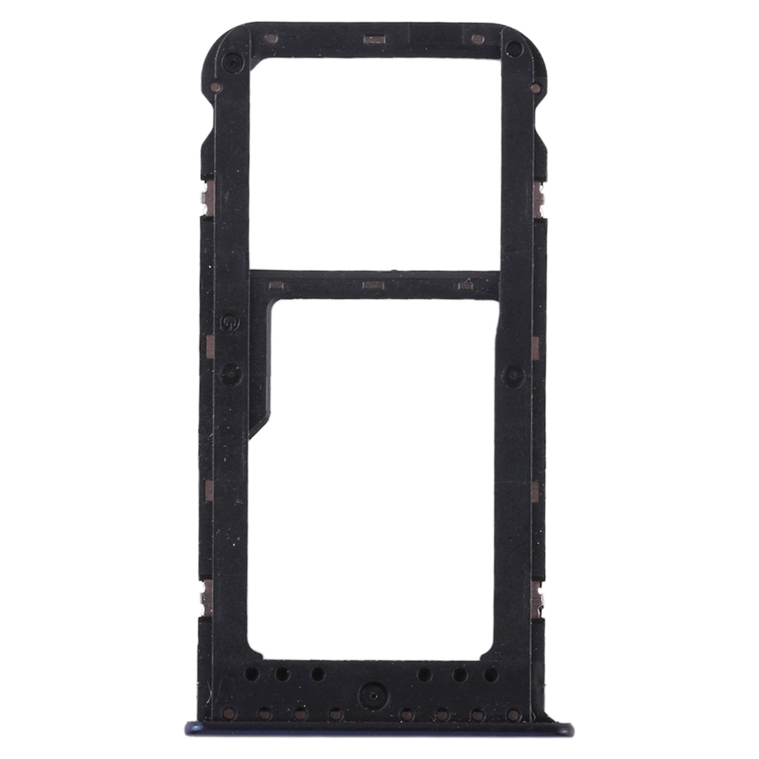 SIM Card Tray + SIM Card Tray / Micro SD Card Tray for Huawei Honor V9 Play (Blue)