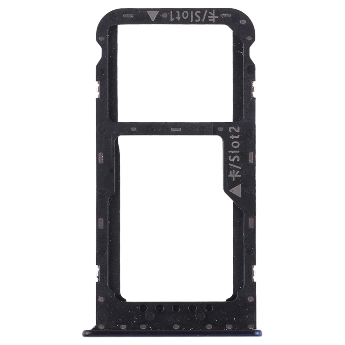 SIM Card Tray + SIM Card Tray / Micro SD Card Tray for Huawei Honor V9 Play (Blue)