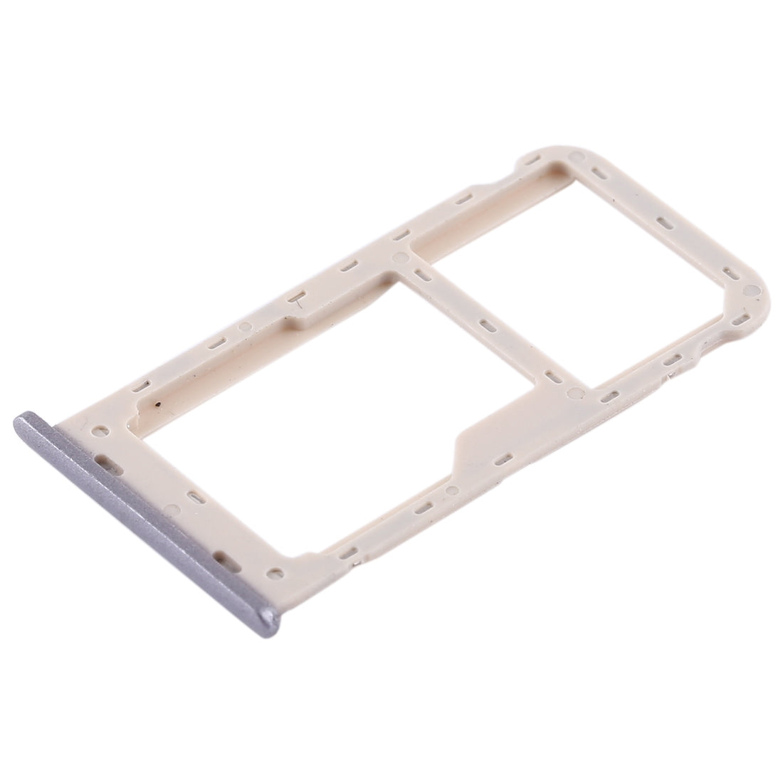 SIM Card Tray + SIM Card Tray / Micro SD Card Tray for Huawei Honor 6A (Grey)