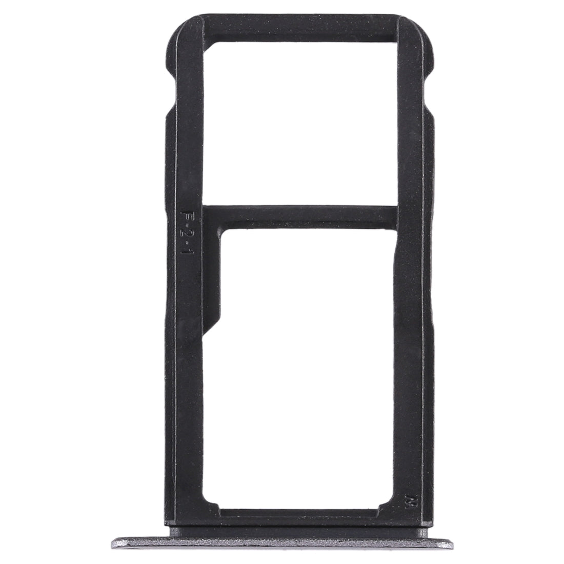SIM Card Tray + SIM Card Tray / Micro SD Card Tray for Huawei Nova Lite (Grey)