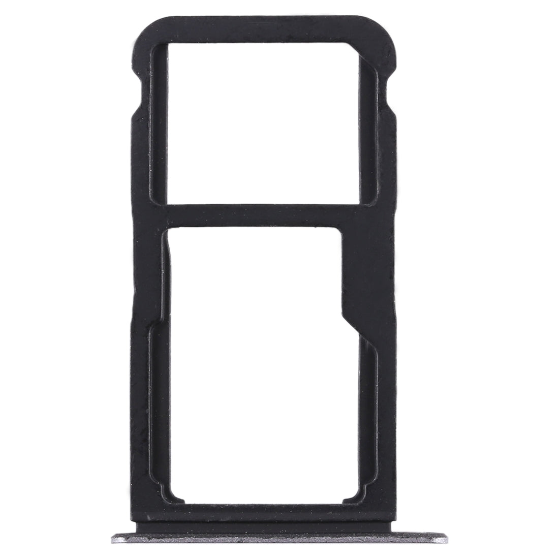 SIM Card Tray + SIM Card Tray / Micro SD Card Tray for Huawei Nova Lite (Grey)