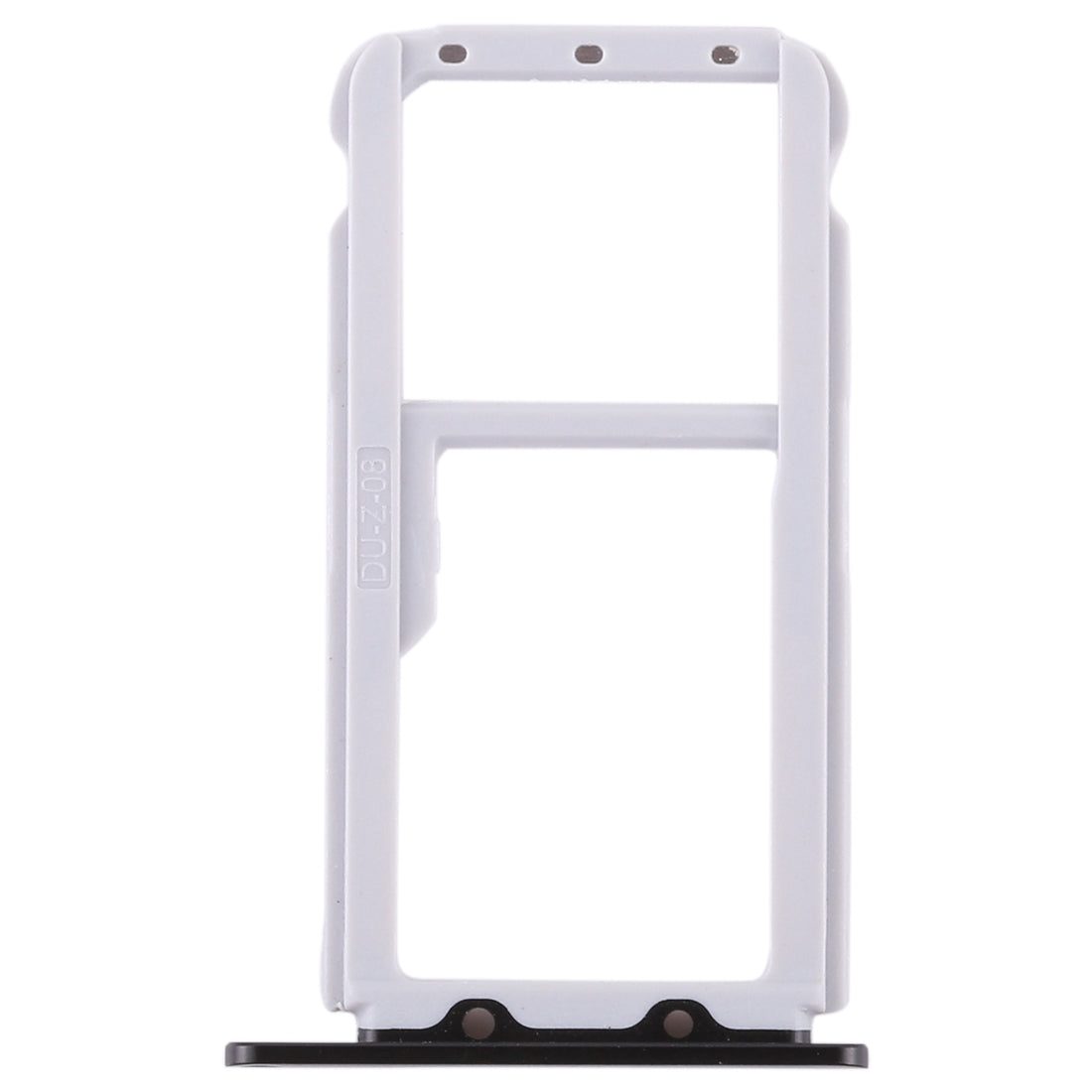 SIM Card Tray + SIM Card Tray / Micro SD Card Tray for Huawei Honor V9 (Black)