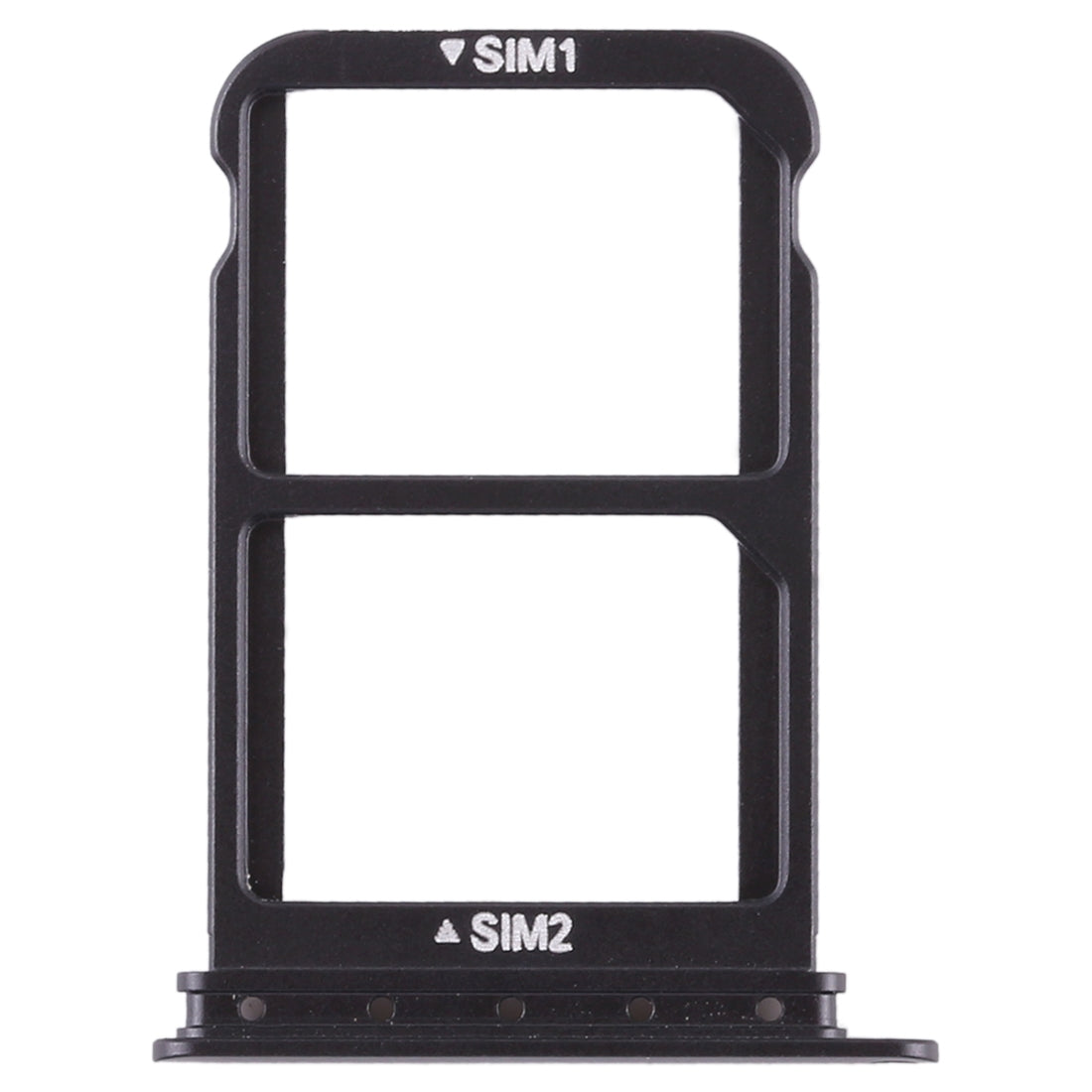 SIM Card Tray + SIM Card Tray for Huawei P20 Pro (Black)