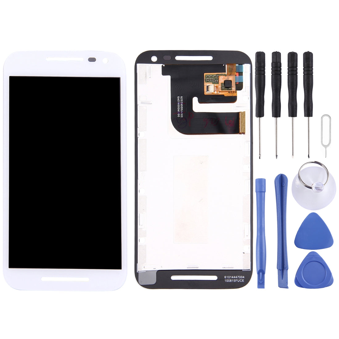 TFT LCD Screen for Motorola Moto G (3rd gen)/ XT1541 / XT1542 with Digitizer Full Assembly (White)