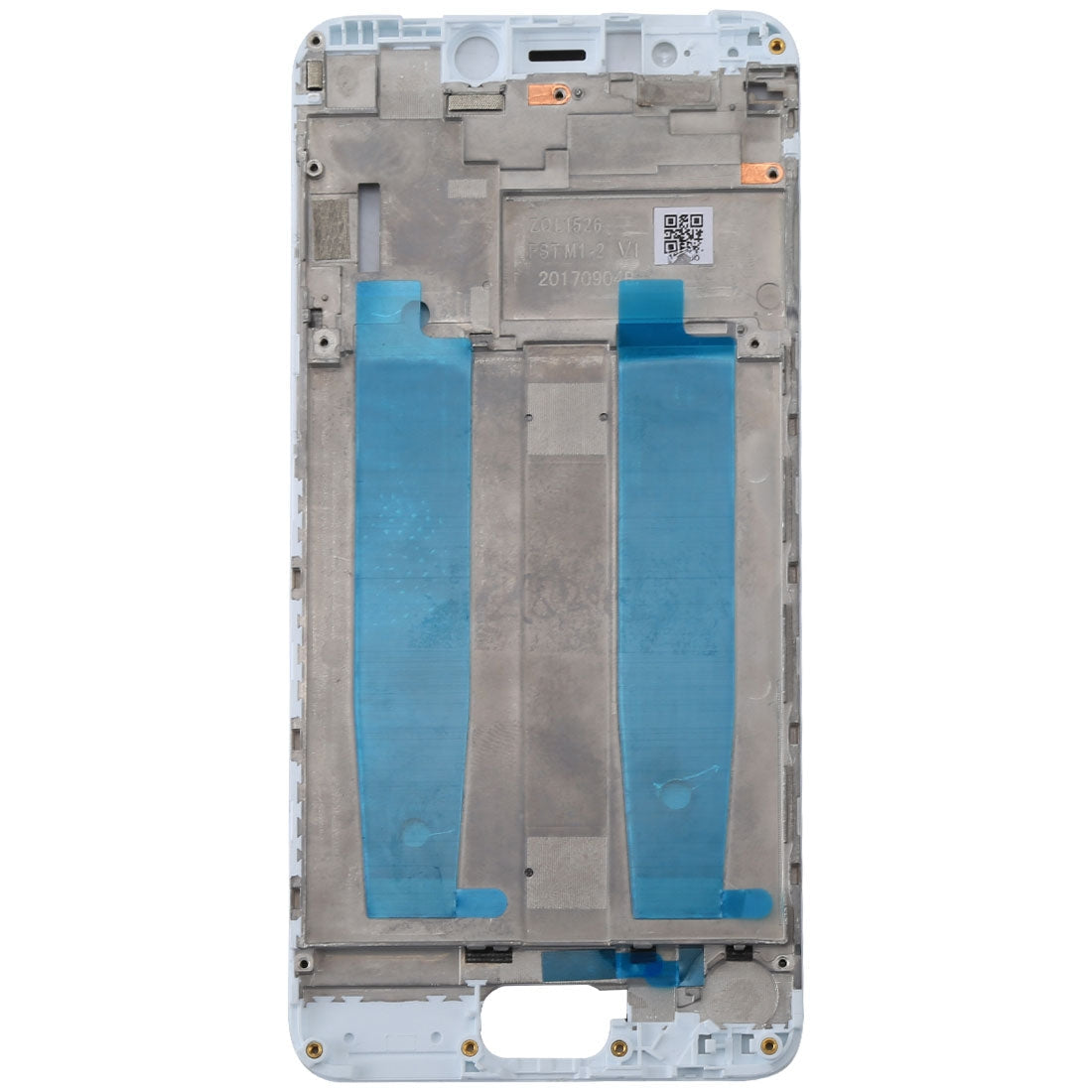 Front Housing LCD Frame Bezel Plate for Asus ZenFone 4 max ZC520KL(White)