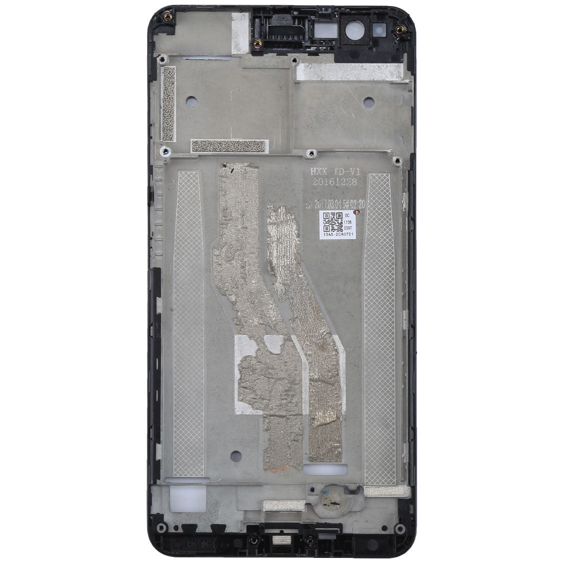 LCD Frame Bezel Plate for Asus ZenFone 3 Zoom ZE553KL Front Housing(Black)