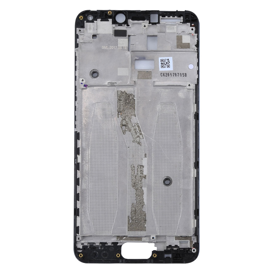for Asus ZenFone 4 max ZC554KL Front Housing LCD Frame Bezel Plate(Black)