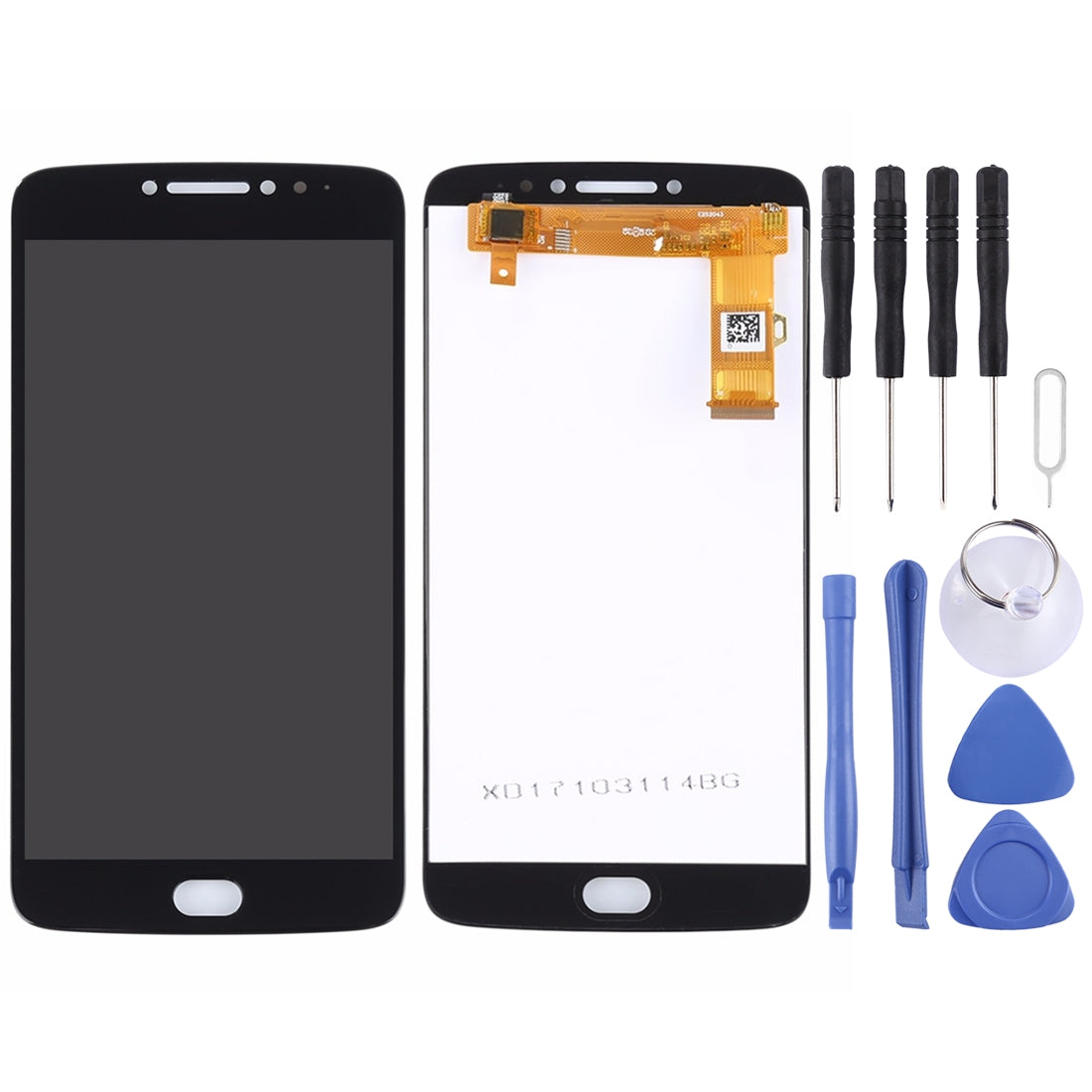 TFT LCD Screen for Motorola Moto E4 Plus / XT1770 / XT1773 with Digitizer Full Assembly (Black)