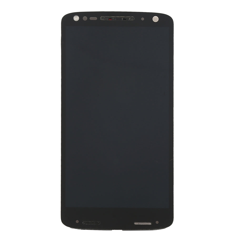 TFT LCD Screen for Motorola Moto X Force XT1581 / Droid Turbo 2 XT1585 Digitizer Full Assembly with Frame (Black)