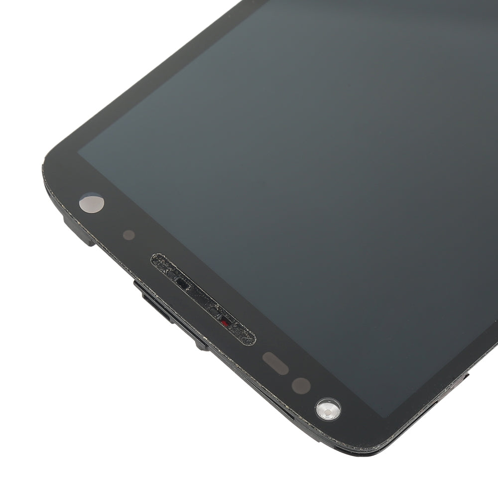 TFT LCD Screen for Motorola Moto X Force XT1581 / Droid Turbo 2 XT1585 Digitizer Full Assembly with Frame (Black)