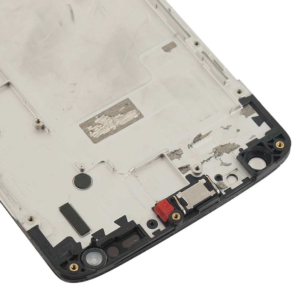 TFT LCD Screen for Motorola Moto X Force XT1581 / Droid Turbo 2 XT1585 Digitizer Full Assembly with Frame(White)