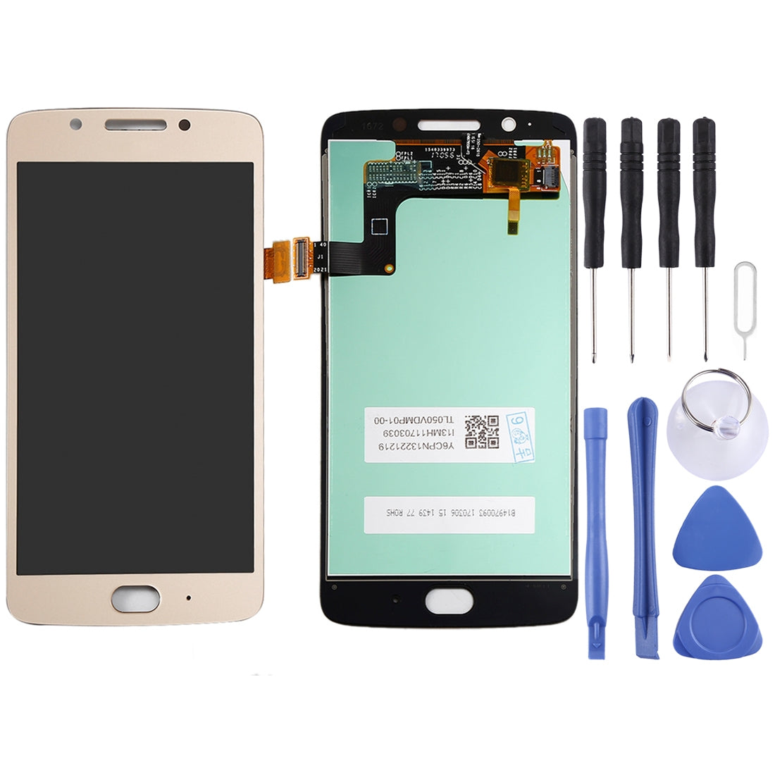 TFT LCD Screen for Motorola Moto G5 with Digitizer Full Assembly (Gold)