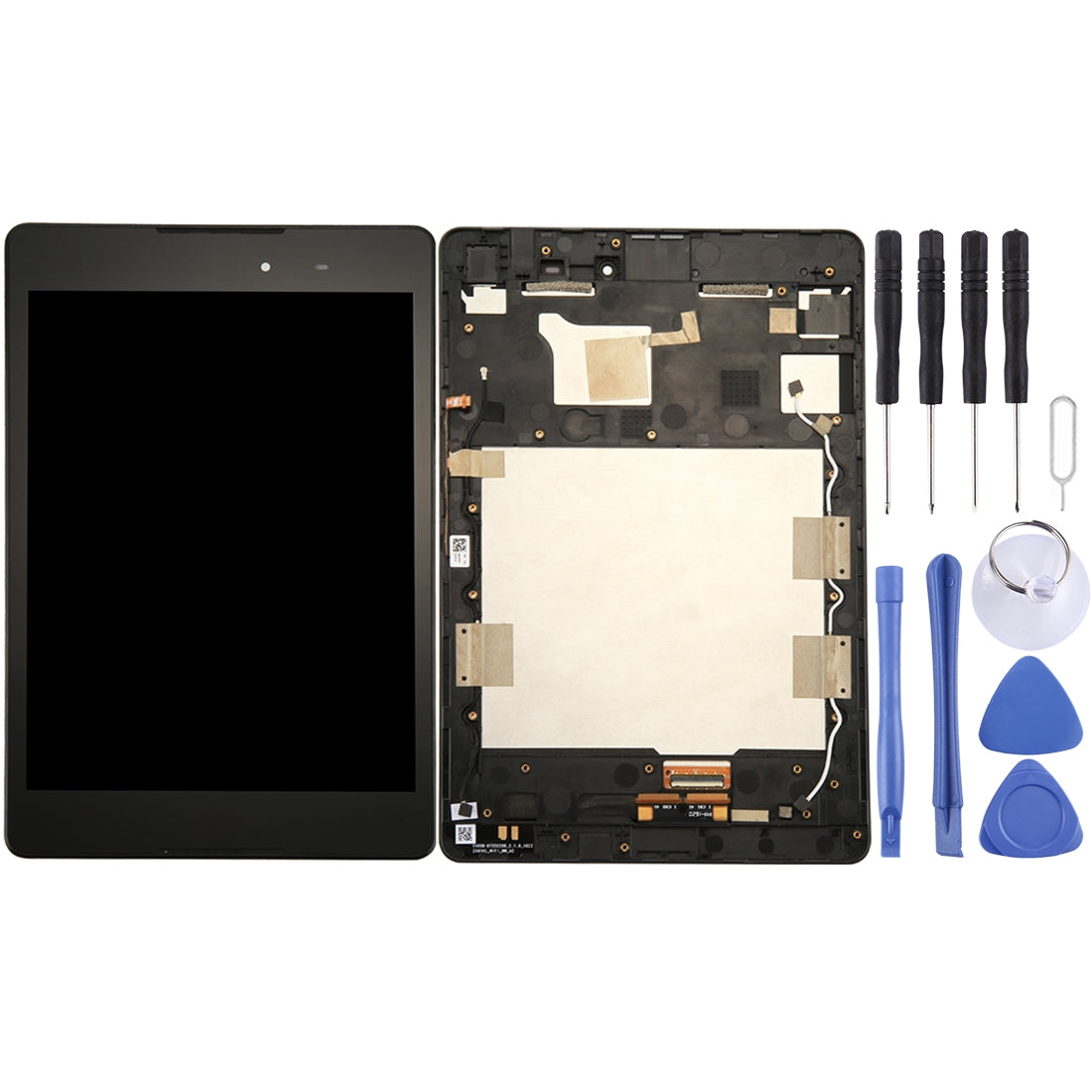 OEM LCD Screen for Asus Zenpad 3 8.0 / Z581KL Digitizer Full Assembly with Frame?Black)