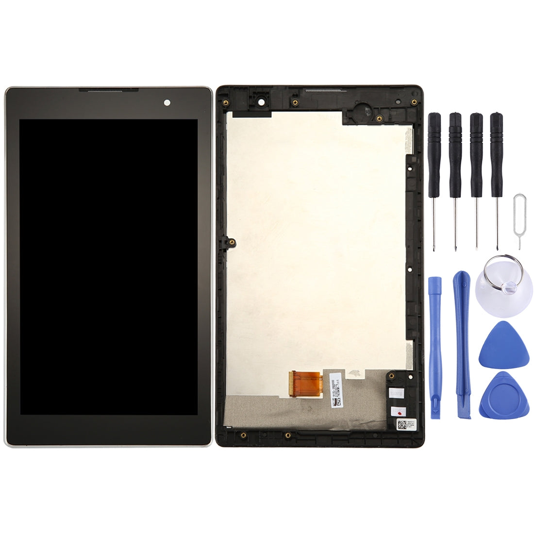 OEM LCD Screen for ASUS ZenPad C 7.0 / Z170C Digitizer Full Assembly with Frame?Black)