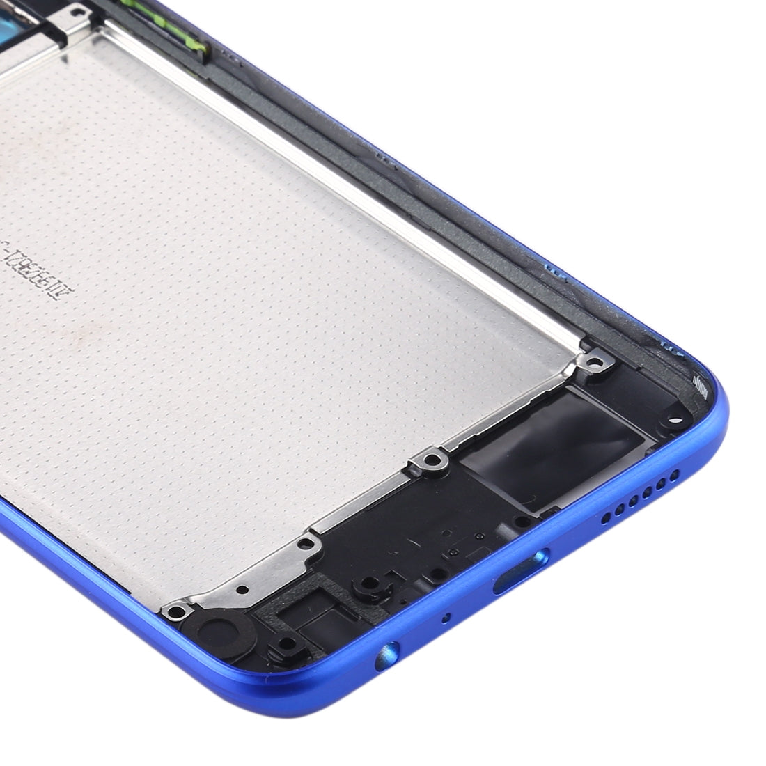 For OPPO Realme 5 Pro / Q Middle Frame Bezel Plate with Side Keys (Purple)