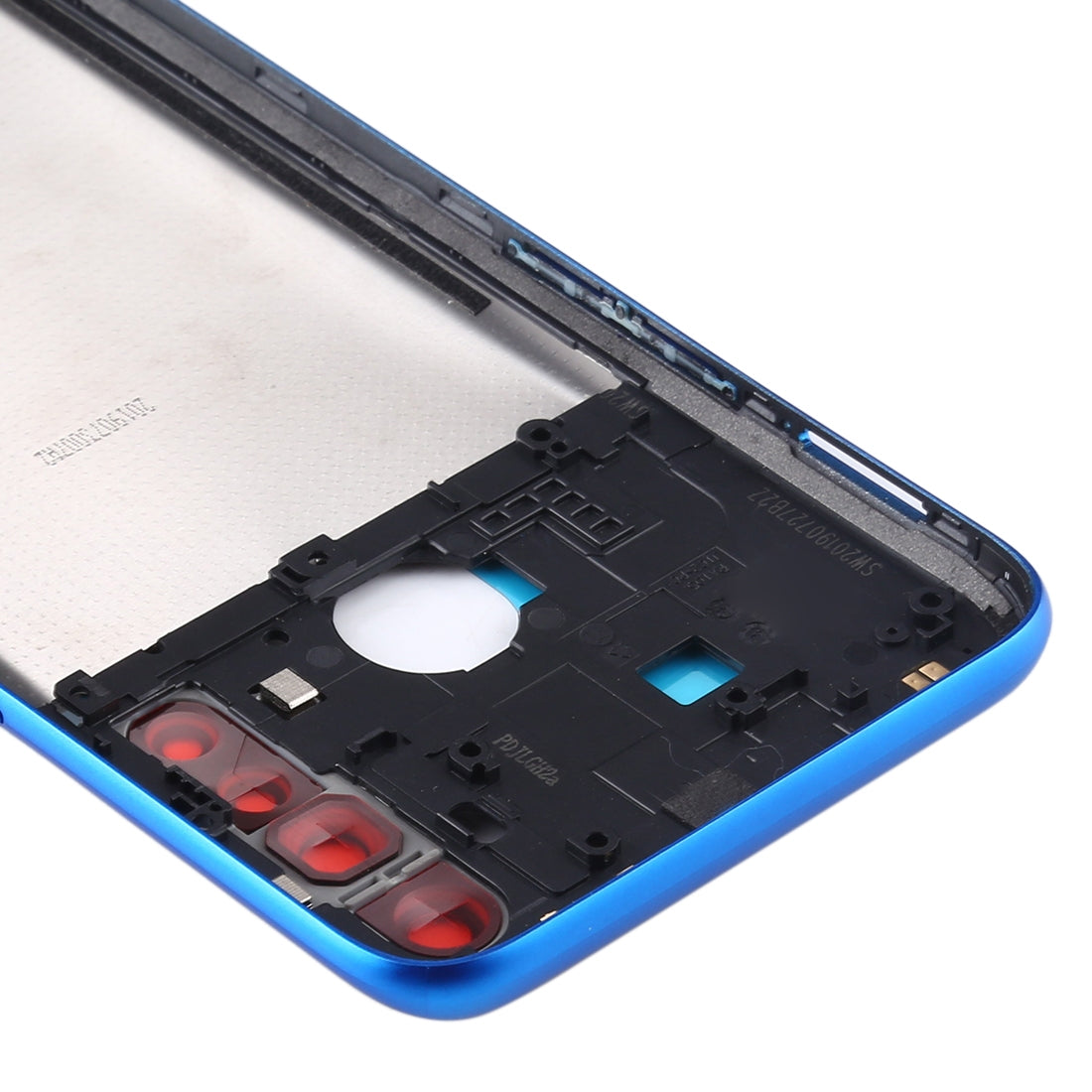 For OPPO Realme 5 Middle Frame Bezel Plate (Blue)