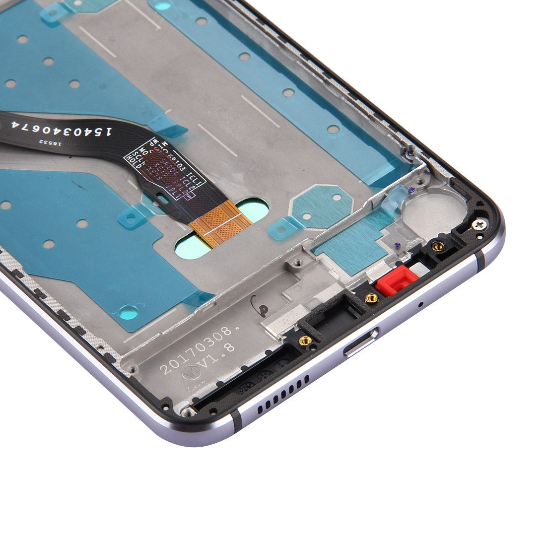 OEM LCD Screen for Huawei P10 Lite / Nova Lite Digitizer Full Assembly with Frame(Black)