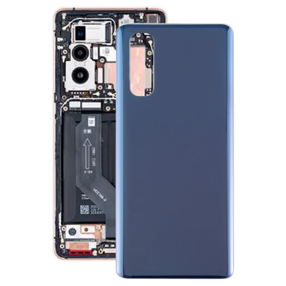 For OPPO Find X2 Battery Back Cover(Green)