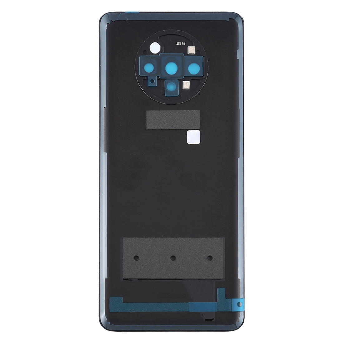 For OnePlus 7T Original Battery Back Cover with Camera Lens Cover (Silver)
