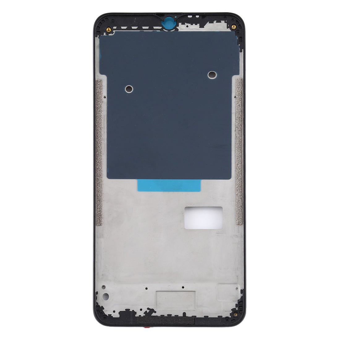 For OPPO Realme 3 Pro Front Housing LCD Frame Bezel Plate (Black)