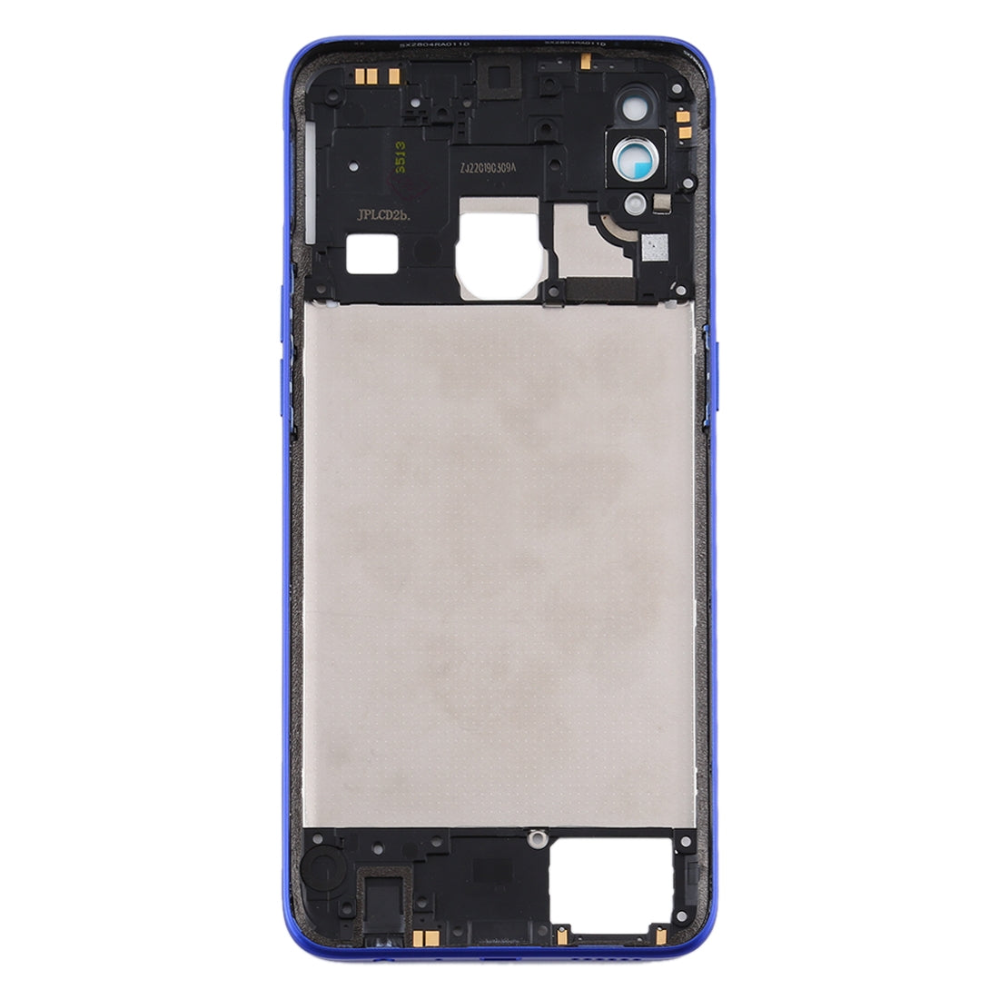 For OPPO Realme 3 Pro Middle Frame Bezel Plate (Blue)