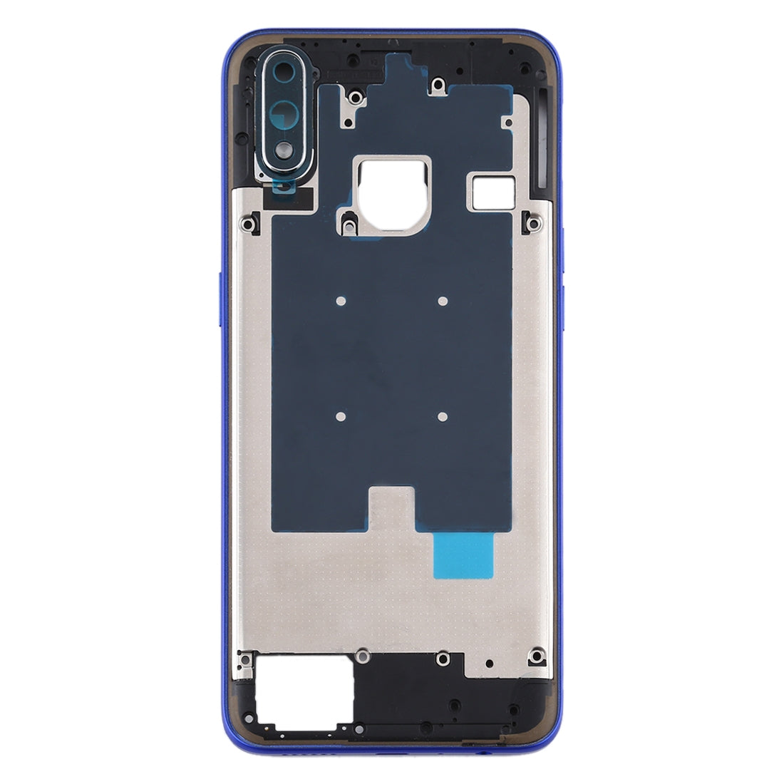 For OPPO Realme 3 Pro Middle Frame Bezel Plate (Blue)