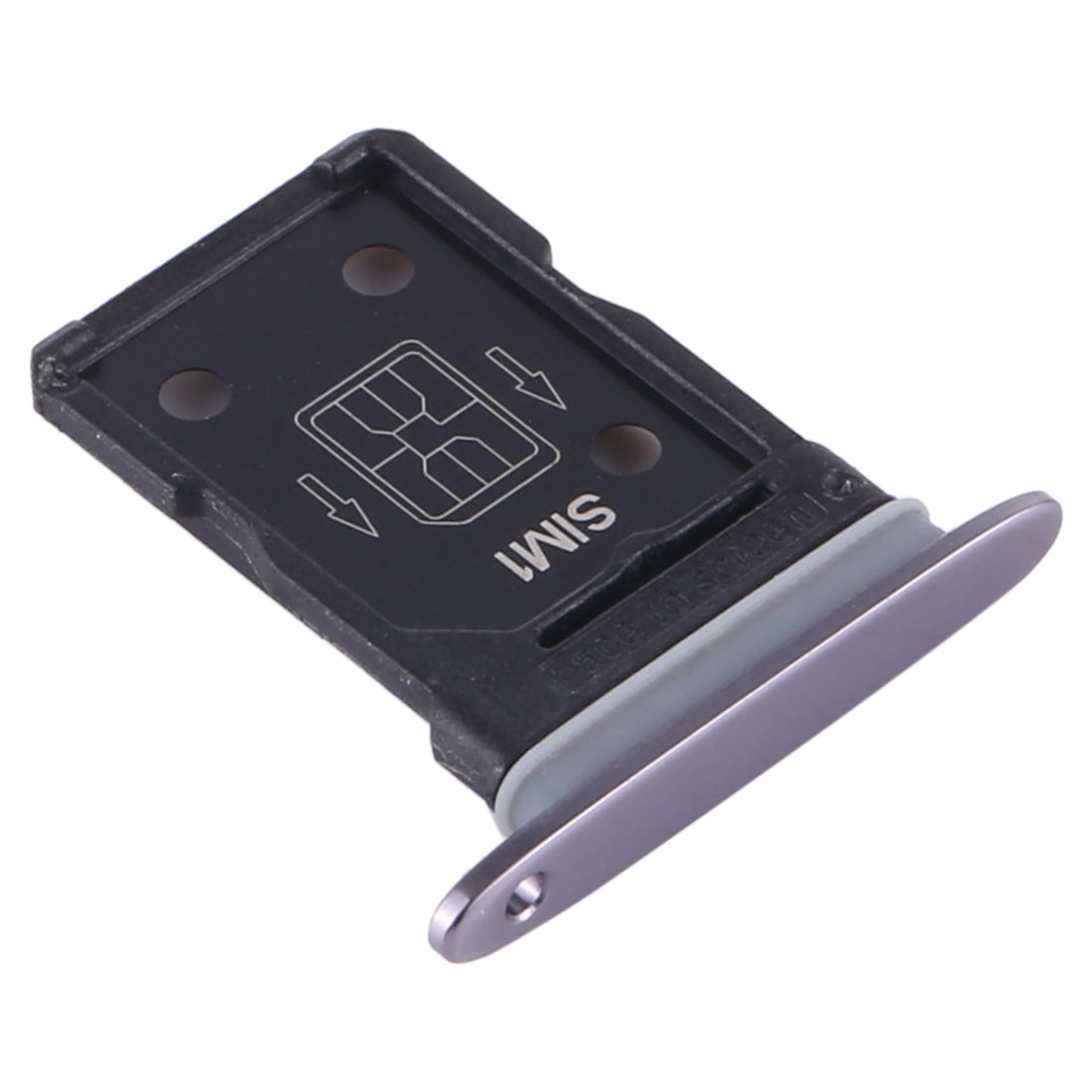 For OPPO Find X2 Pro SIM Card Tray + SIM Card Tray (Black)