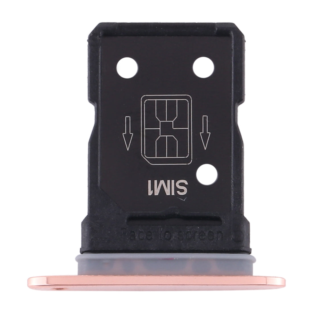 For OPPO Find X2 Pro SIM Card Tray + SIM Card Tray (Gold)