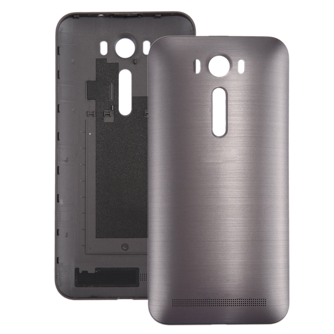 Original Brushed Texture Back Battery Cover for 5 inch Asus Zenfone 2 Laser / ZE500KL(Grey)
