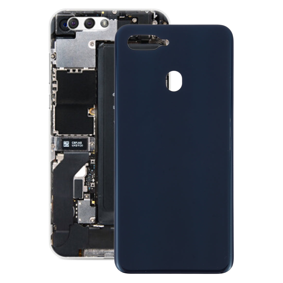 For OPPO A7 / A7n Battery Back Cover (Blue)
