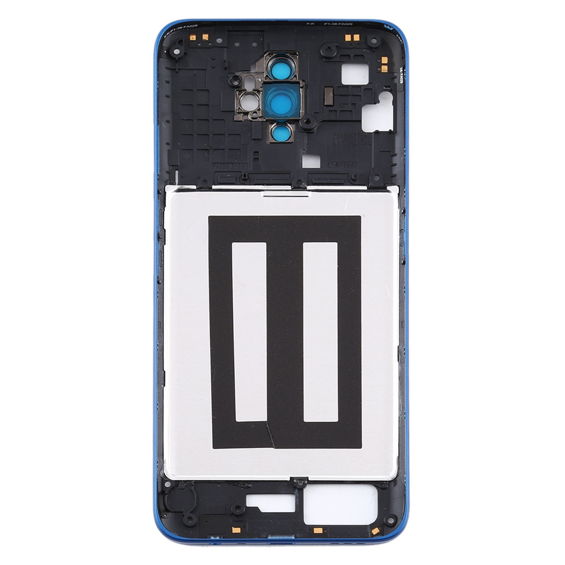 For OPPO A11X / A9(2020) Middle Frame Bezel Plate (Blue)
