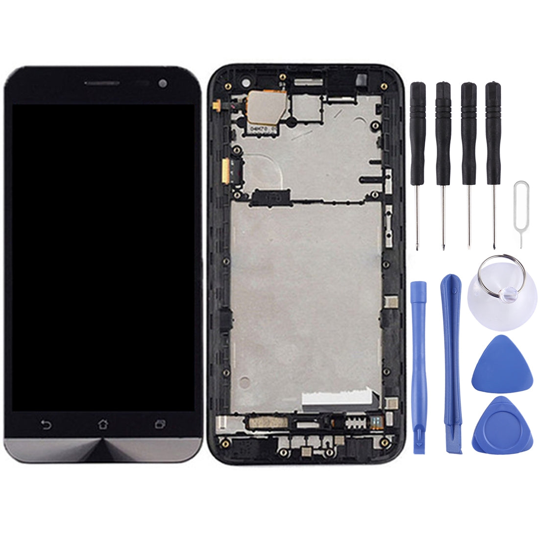 OEM LCD Screen for ASUS Zenfone 2 Laser ZE500KL ZE500KG Z00ED Digitizer Full Assembly with Frame?Black)
